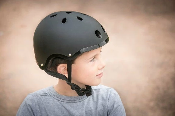 Mini Hornit LIDs Kids Helmet Stealth Black Helmets 5 Mini Hornit LIDs Kids Helmet Stealth Black Helmets