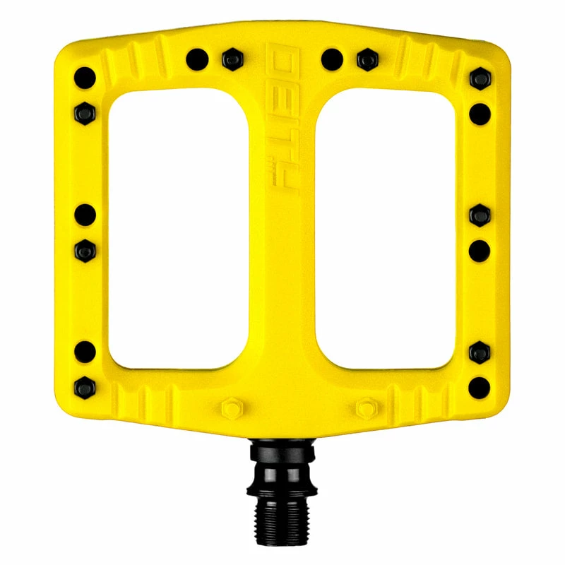 Deity Deftrap Pedals Yellow 1 Deity Deftrap Pedals Yellow