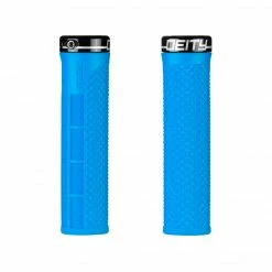 Parts & Maintenance Deity Lockjaw Grips Blue With Black Clamp