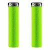 Deity Slimfit Lock-On Grips Green With Black Clamp