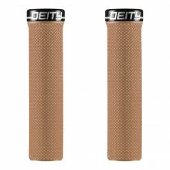 Deity Slimfit Lock-On Grips Gum With Black Clamp