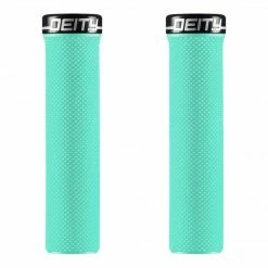 Parts & Maintenance Deity Slimfit Lock-On Grips Mint With Black Clamp