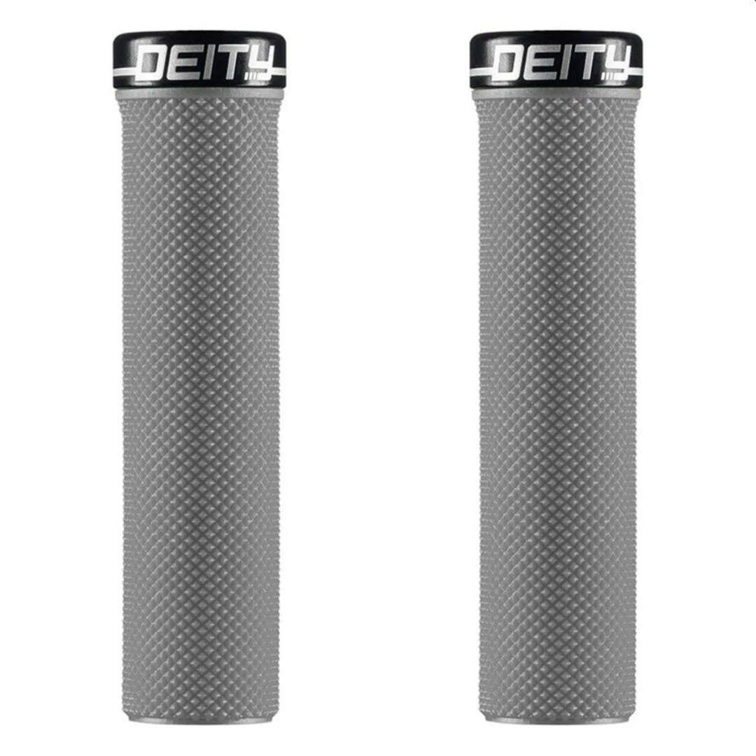 Deity Slimfit Lock-On Grips Stealth With Black Clamp 1 Deity Slimfit Lock-On Grips Stealth With Black Clamp