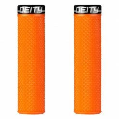 Parts & Maintenance Deity Supracush Grips Orange With Black Clamp
