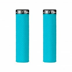 Deity Supracush Grips Turqouise With Black Clamp