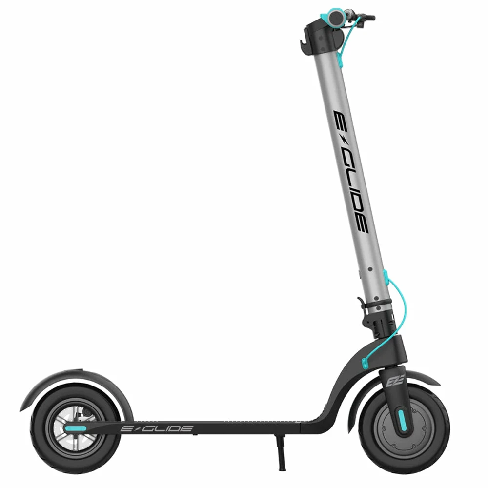 Scooters E-Glide Electric Scooter G60 Gunmetal With Blue 2 Scooters E-Glide Electric Scooter G60 Gunmetal With Blue