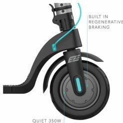 Scooters E-Glide Electric Scooter G60 Gunmetal With Blue 6 Scooters E-Glide Electric Scooter G60 Gunmetal With Blue