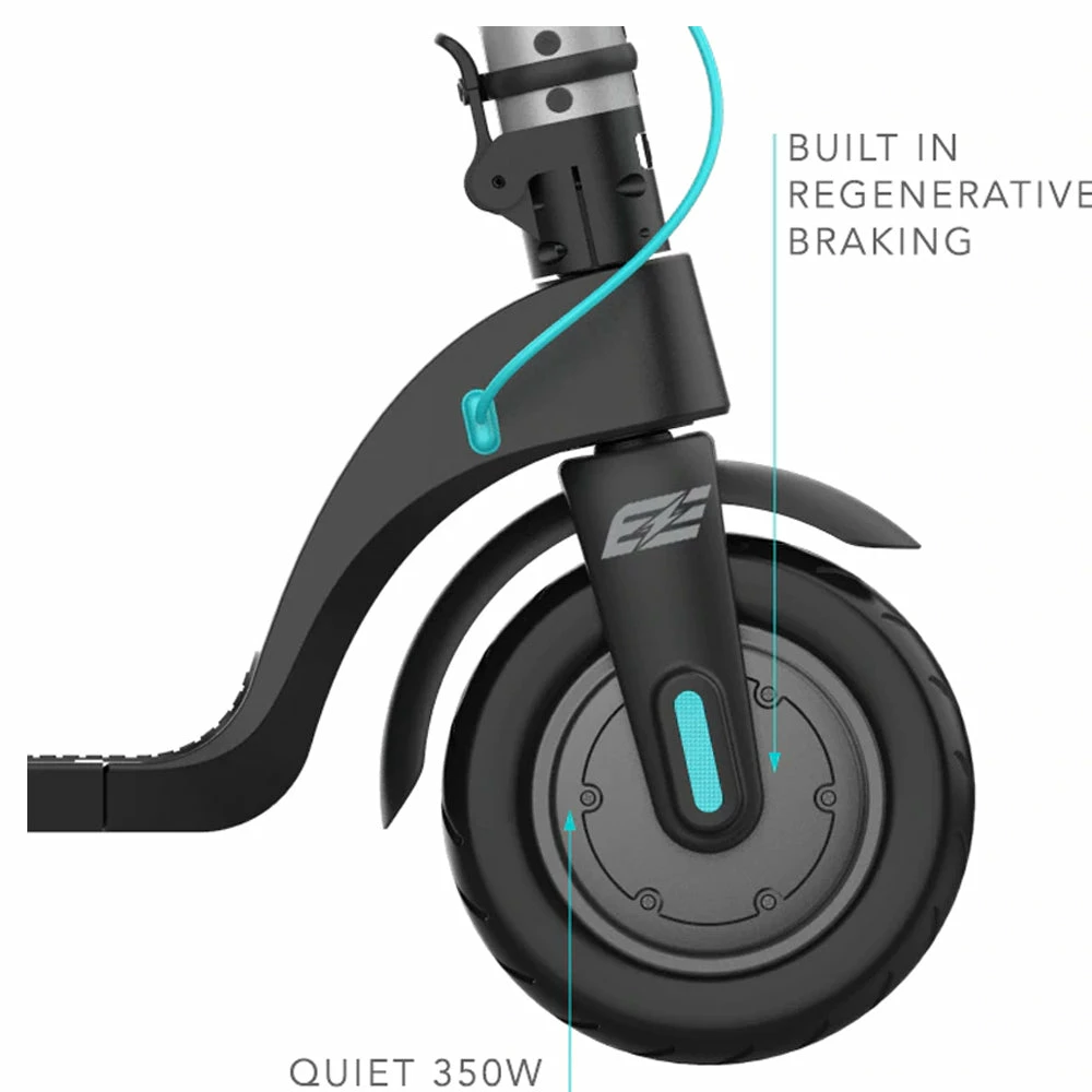 Scooters E-Glide Electric Scooter G60 Gunmetal With Blue 3 Scooters E-Glide Electric Scooter G60 Gunmetal With Blue