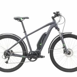 Bikes E-Green Sport Electric Mountain Bike 418wh Battery Dark Satin Grey (2021)