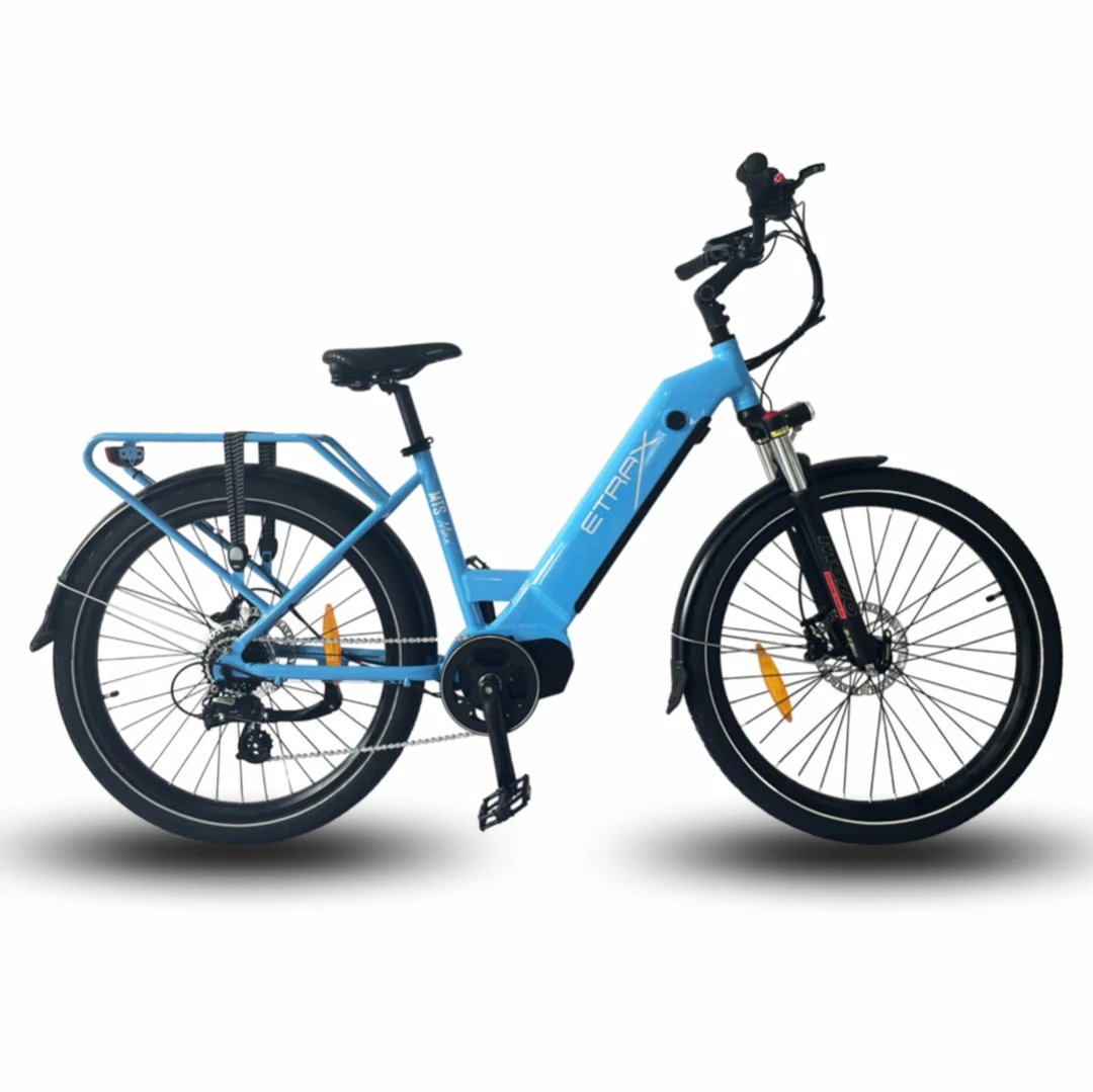 ETRAX E-Trax MTS ST Electric Hybrid Bike 672wh Battery Light Blue Bikes 1 ETRAX E-Trax MTS ST Electric Hybrid Bike 672wh Battery Light Blue Bikes