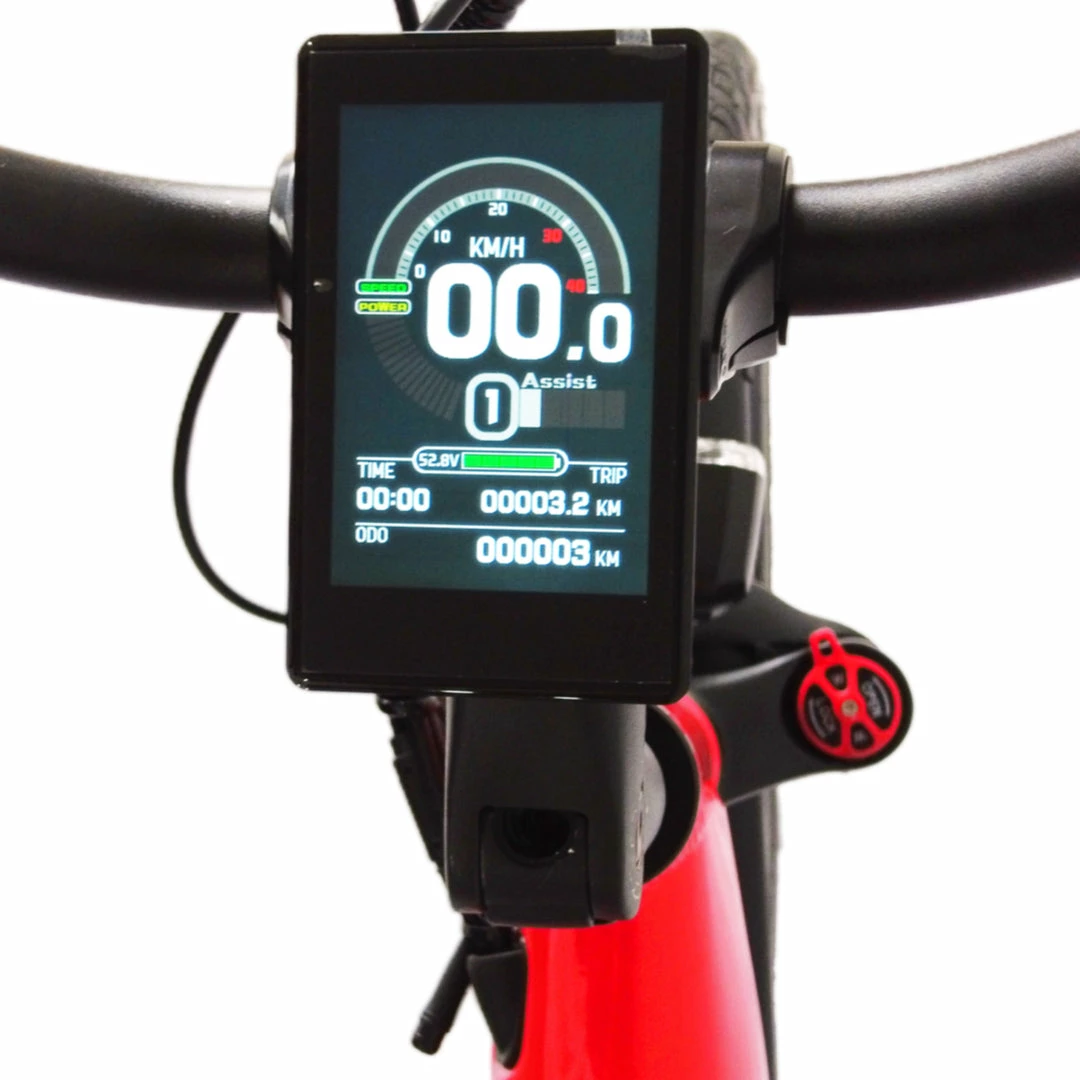 ETRAX Bikes E-Trax MTS ST Electric Hybrid Bike 672wh Battery Red 2 ETRAX Bikes E-Trax MTS ST Electric Hybrid Bike 672wh Battery Red