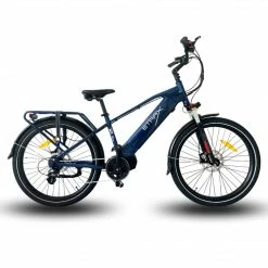 ETRAX E-Trax MTX Electric Hybrid Bike 672wh Battery Dark Blue