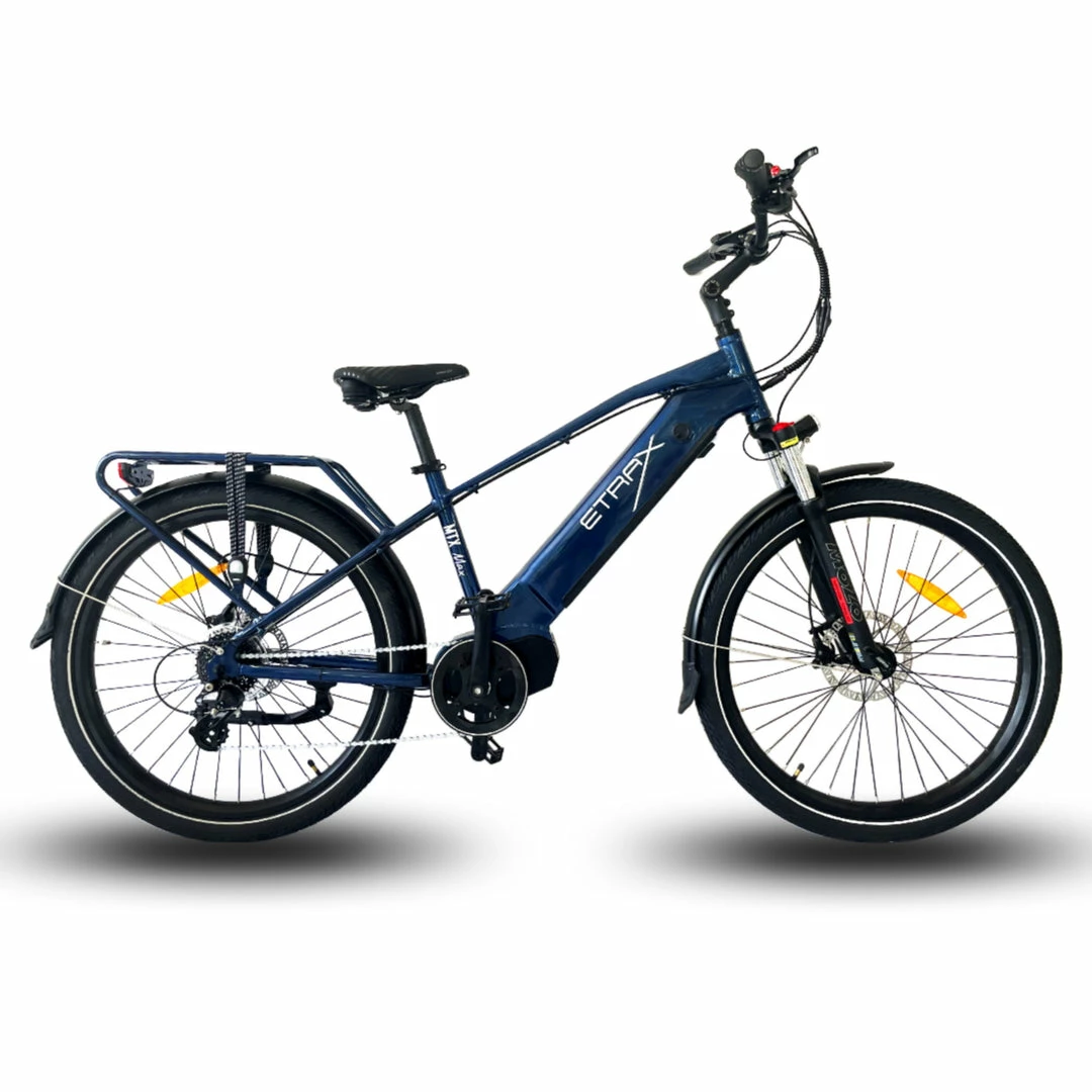 ETRAX E-Trax MTX Electric Hybrid Bike 672wh Battery Dark Blue 1 ETRAX E-Trax MTX Electric Hybrid Bike 672wh Battery Dark Blue
