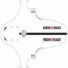 RRP Mudguard Forkmt-Leg Enduro-MD White
