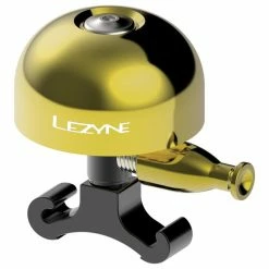 Lezyne Classic Bell Brass & Black Accessories