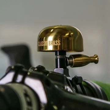Lezyne Classic Bell Brass & Black Accessories 2 Lezyne Classic Bell Brass & Black Accessories
