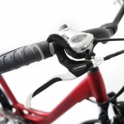 Bikes E-Rider City Wave Electric Hybrid Bike 375wh Battery Red