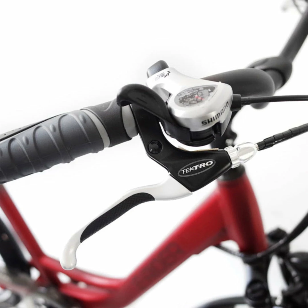 Bikes E-Rider City Wave Electric Hybrid Bike 375wh Battery Red 2 Bikes E-Rider City Wave Electric Hybrid Bike 375wh Battery Red