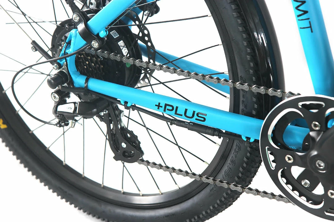 Bikes E-Rider Summit Plus Electric Hybrid Bike 460wh Battery 26" Wheels Blue 3 Bikes E-Rider Summit Plus Electric Hybrid Bike 460wh Battery 26" Wheels Blue