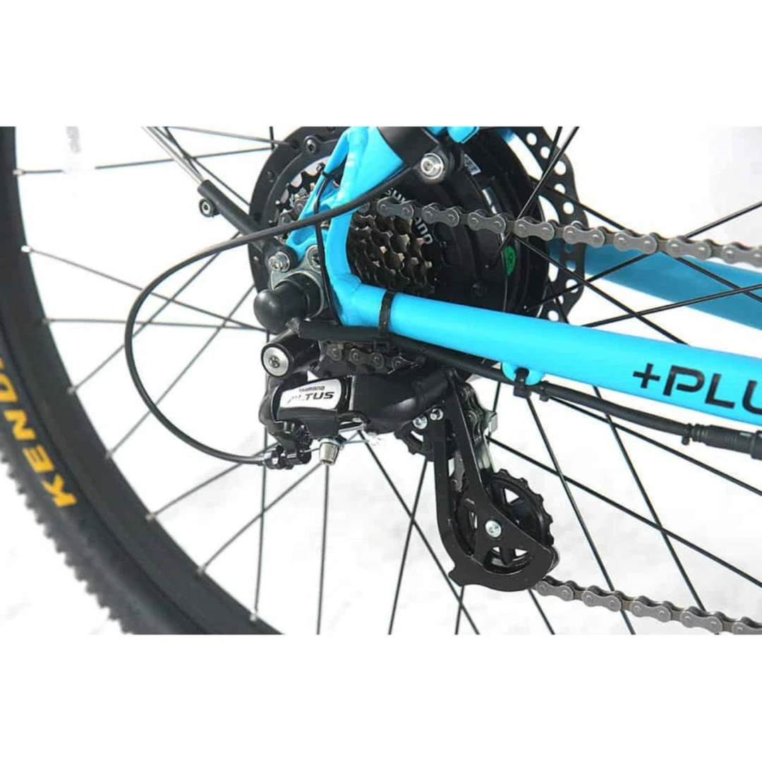 Bikes E-Rider Summit Electric Hybrid Bike 460wh Battery 27.5" Wheels Blue 5 Bikes E-Rider Summit Electric Hybrid Bike 460wh Battery 27.5" Wheels Blue