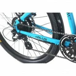 Bikes E-Rider Summit Electric Hybrid Bike 460wh Battery 27.5" Wheels Blue 16 Bikes E-Rider Summit Electric Hybrid Bike 460wh Battery 27.5