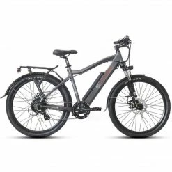 E-Rider Summit Electric Hybrid Bike 460wh Battery 27.5" Wheels Grey