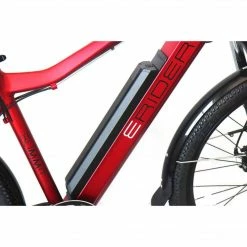 Bikes E-Rider Summit Electric Hybrid Bike 460wh Battery 27.5" Wheels Red 14 Bikes E-Rider Summit Electric Hybrid Bike 460wh Battery 27.5