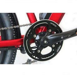 Bikes E-Rider Summit Electric Hybrid Bike 460wh Battery 27.5" Wheels Red 15 Bikes E-Rider Summit Electric Hybrid Bike 460wh Battery 27.5