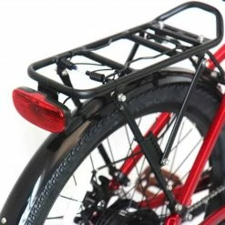 Bikes E-Rider Summit Electric Hybrid Bike 460wh Battery 27.5" Wheels Red 16 Bikes E-Rider Summit Electric Hybrid Bike 460wh Battery 27.5