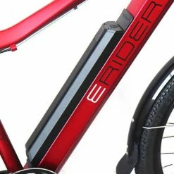 Bikes E-Rider Summit Plus Electric Hybrid Bike 460wh Battery 26" Wheels Red 13 Bikes E-Rider Summit Plus Electric Hybrid Bike 460wh Battery 26