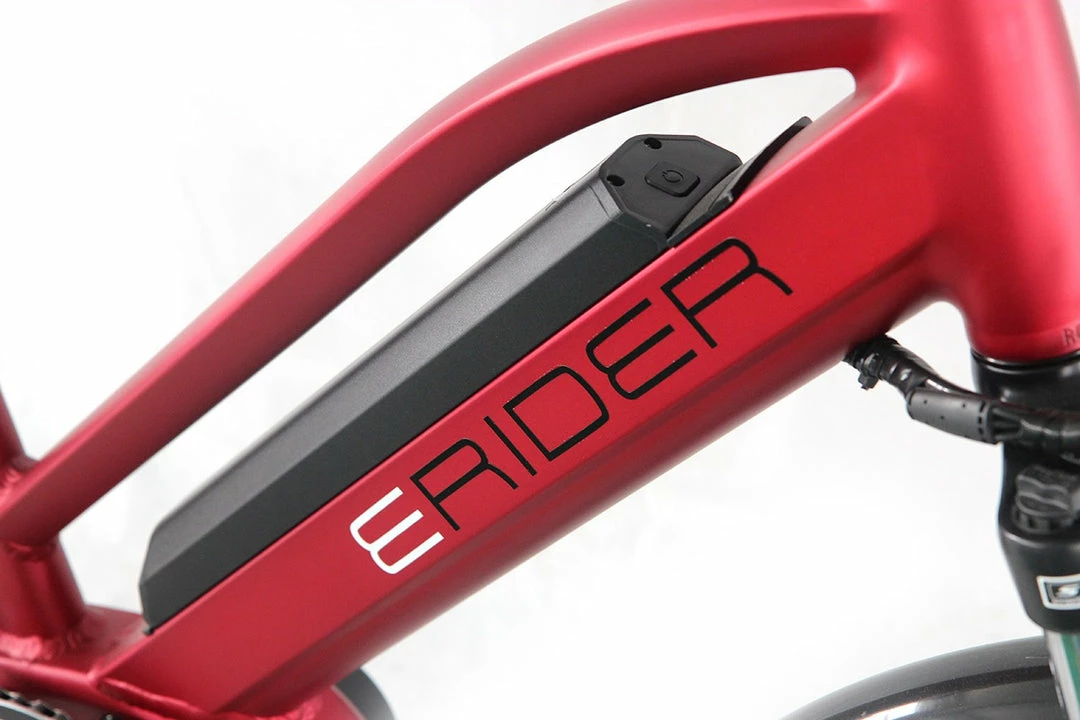 Bikes E-Rider Xtrail Advanced Electric Hybrid Bike 504wh Battery Matt Red 4 Bikes E-Rider Xtrail Advanced Electric Hybrid Bike 504wh Battery Matt Red