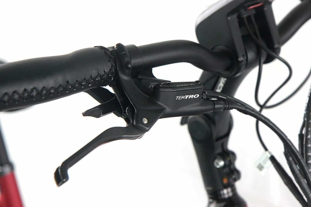 Bikes E-Rider Xtrail Advanced Electric Hybrid Bike 504wh Battery Matt Red 6 Bikes E-Rider Xtrail Advanced Electric Hybrid Bike 504wh Battery Matt Red