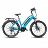 E-Rider Xtrail Advanced Electric Hybrid Bike 504wh Battery Matt Blue