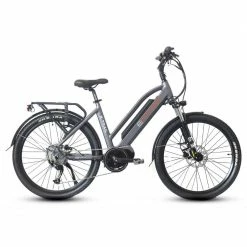 Bikes E-Rider Xtrail Advanced Electric Hybrid Bike 504wh Battery Grey