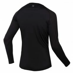 Endura BaaBaa Blend Long Sleeve Baselayer Black Apparel