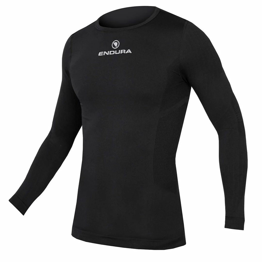Endura Engineered Long Sleeve Baselayer Black 1 Endura Engineered Long Sleeve Baselayer Black