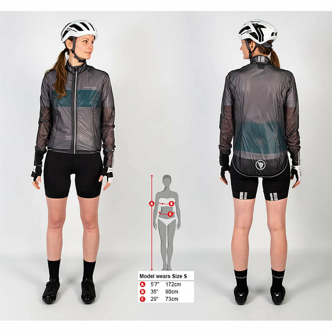 Endura Women's FS260-Pro Adrenaline Race Cape II White Apparel 4 Endura Women's FS260-Pro Adrenaline Race Cape II White Apparel