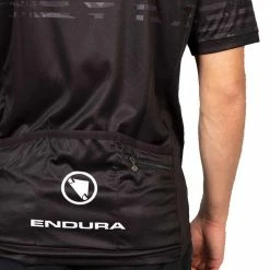Endura Hummvee Ray II Short Sleeve Jersey Black Apparel