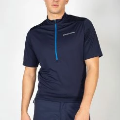 Endura Men's Hummvee Short Sleeve Jersey Navy Apparel 12 Endura Men's Hummvee Short Sleeve Jersey Navy Apparel