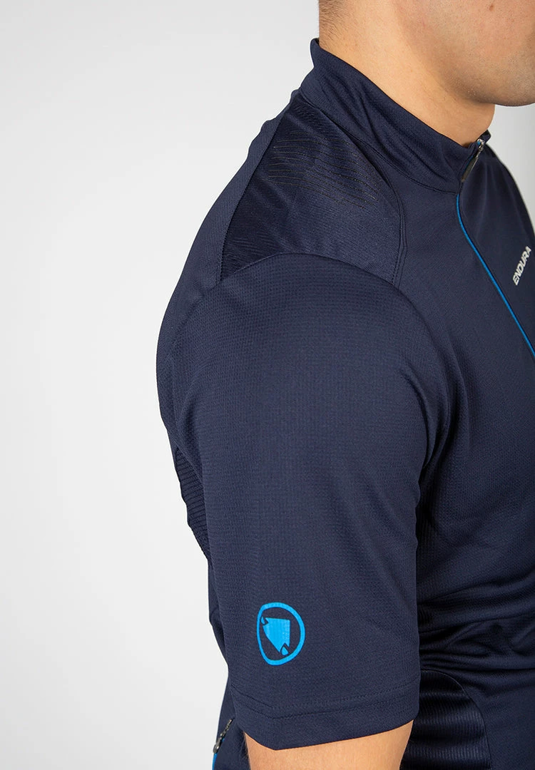 Endura Men's Hummvee Short Sleeve Jersey Navy Apparel 5 Endura Men's Hummvee Short Sleeve Jersey Navy Apparel