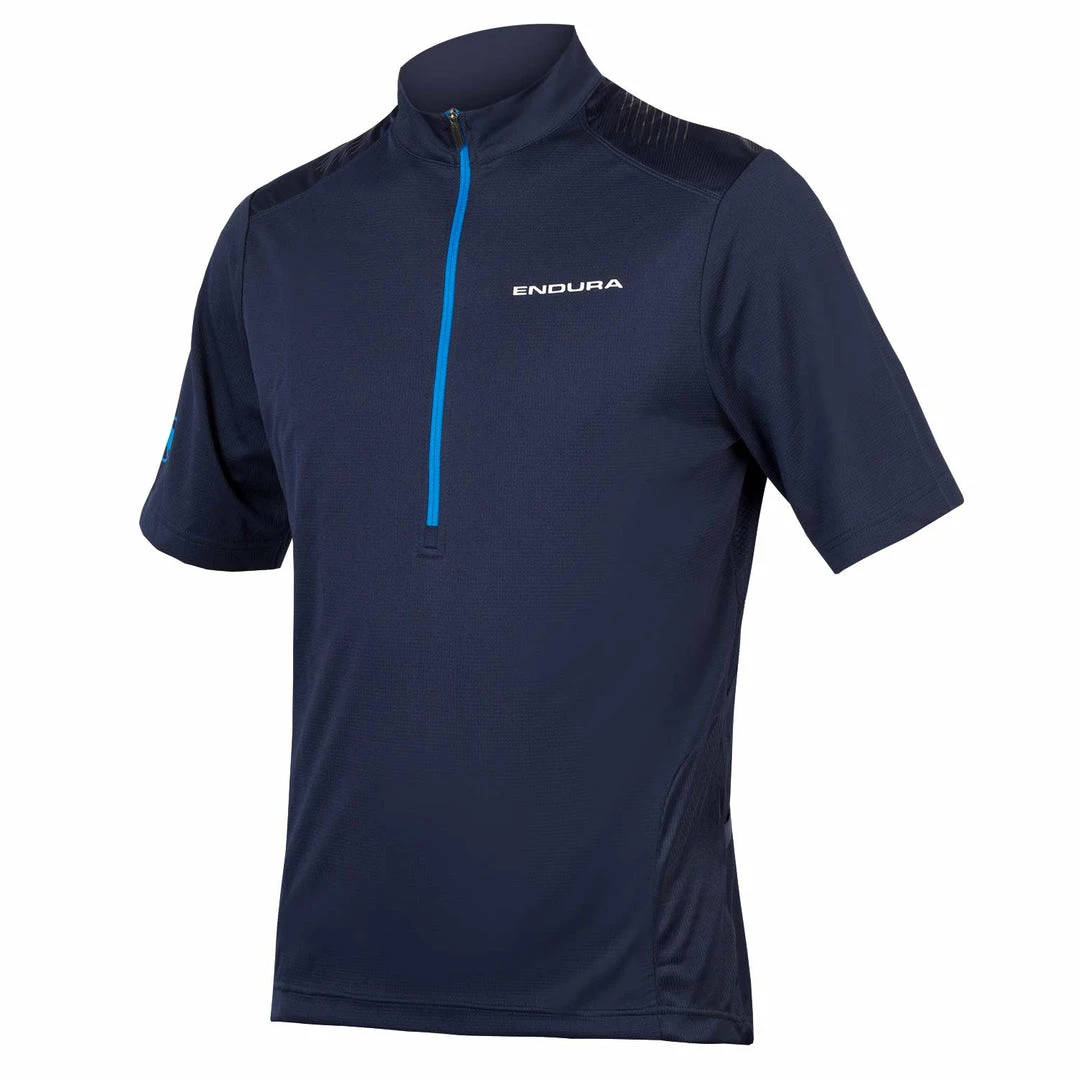 Endura Men's Hummvee Short Sleeve Jersey Navy Apparel 1 Endura Men's Hummvee Short Sleeve Jersey Navy Apparel