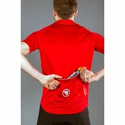 Endura Men's Xtract II Short Sleeve Jersey Red Apparel 12 Endura Men's Xtract II Short Sleeve Jersey Red Apparel