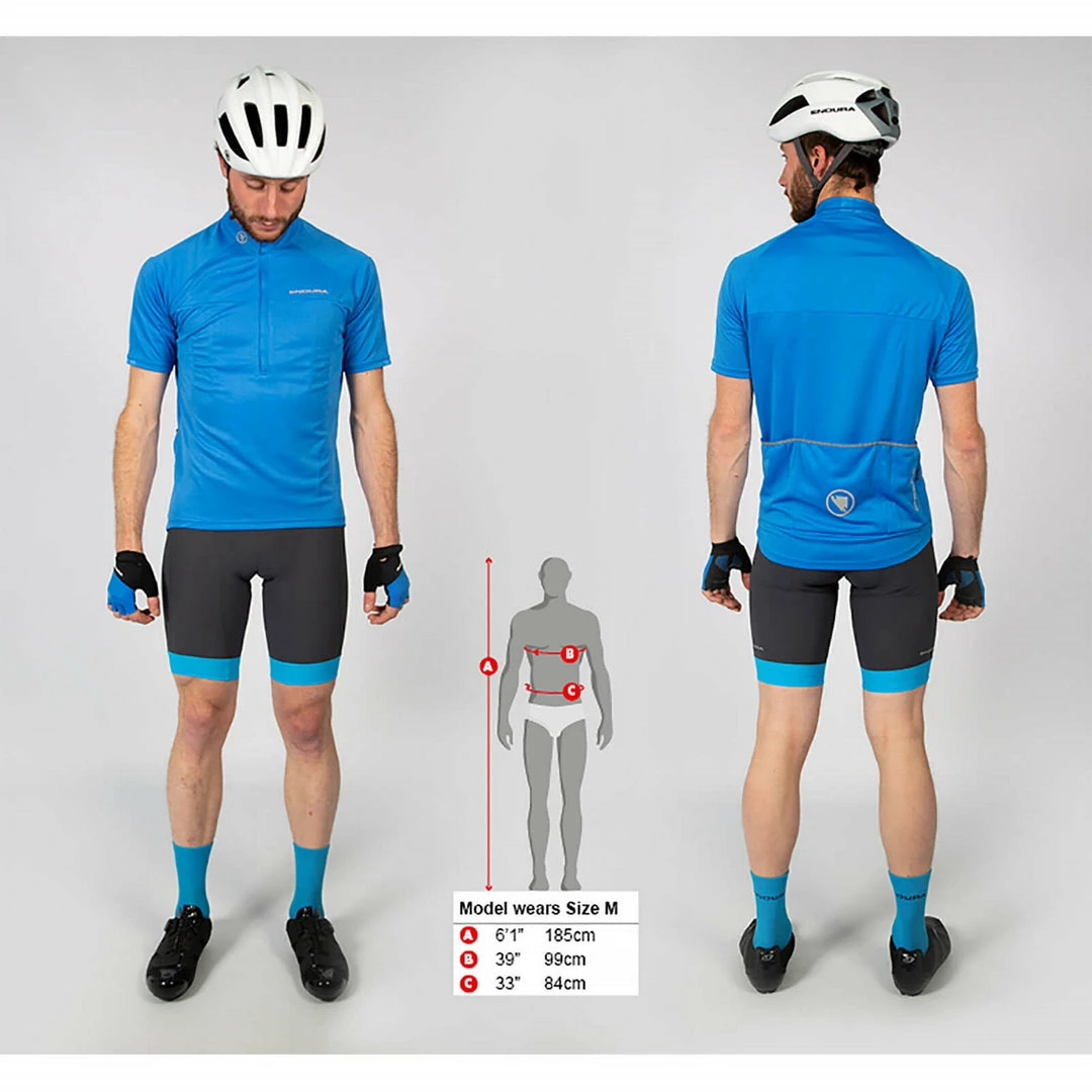 Endura Men's Xtract II Short Sleeve Jersey Red Apparel 6 Endura Men's Xtract II Short Sleeve Jersey Red Apparel