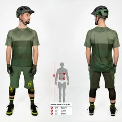 Apparel Endura SingleTrack Core Trail Jersey Olive Green 6 Apparel Endura SingleTrack Core Trail Jersey Olive Green