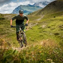 Apparel Endura SingleTrack Core Trail Jersey Olive Green