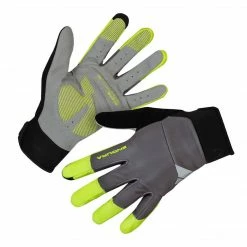 Endura Windchill Gloves Hi Vis Yellow Apparel