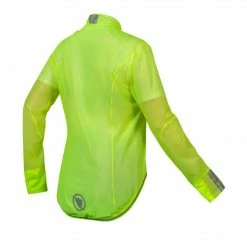 Endura Women’s FS260-Pro Adrenaline Race Cape II Hi Vis Yellow Apparel