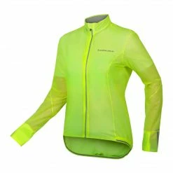 Endura Women’s FS260-Pro Adrenaline Race Cape II Hi Vis Yellow Apparel