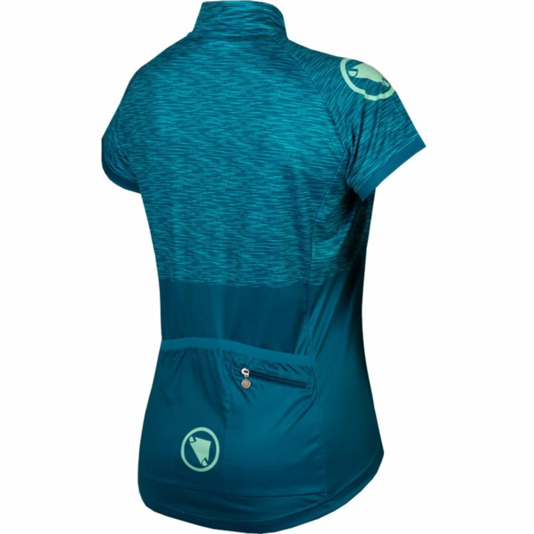 Endura Women's Hummvee Ray Short Sleeve Jersey II Kingfisher Blue Apparel 2 Endura Women's Hummvee Ray Short Sleeve Jersey II Kingfisher Blue Apparel