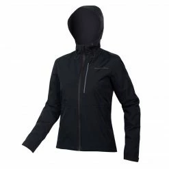 Apparel Endura Women's Hummvee Waterproof Hooded Jacket Black